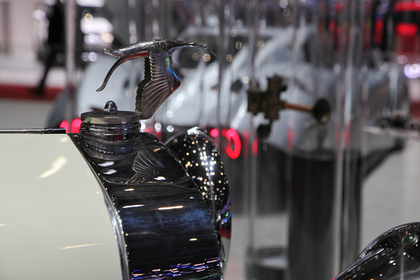 Hispano-Suiza K6 Coupé Van Vooren (1934) - Kühlerfigur - Genfer Automobilsalon 2019
