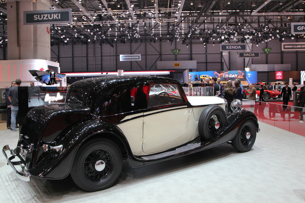 Hispano-Suiza K6 Coupé Van Vooren (1934) - elegantes Coupé der Dreissigerjahre - Genfer Automobilsalon 2019