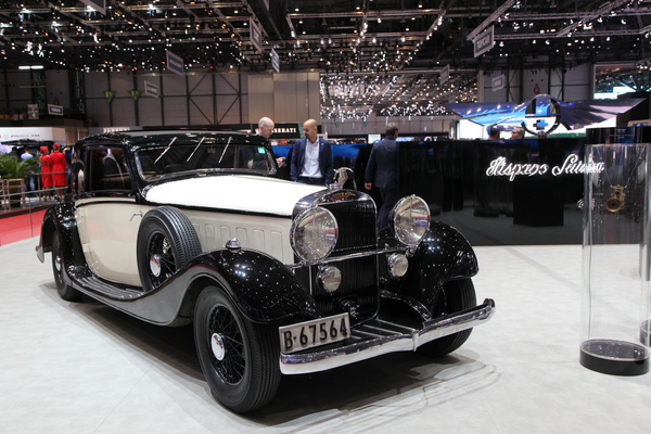 Hispano-Suiza K6 Coupé Van Vooren (1934) - würdger Komparse für die Vorstellung des "Carmen" - Genfer Automobilsalon 2019