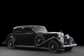 Hispano-Suiza K6 berline sans montants Vanvooren (1937) - als Lot 015 an der Artcurial-Versteigerung anlässlich der Rétromobile in Paris 2018