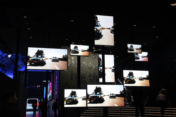 Historie findet oft nur auf den Bildschirmen statt - IAA Frankfurt 2019