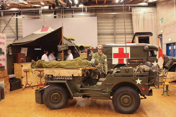 Historisch nachgebautes Lazaret - OTM Fribourg 2015