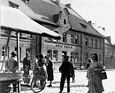 Image: Historic photo taken on market day on the Auto Union site
