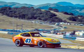 Historische Aufnahme vom Brad Frisselle/John Morton Datsun 240Z (1970)