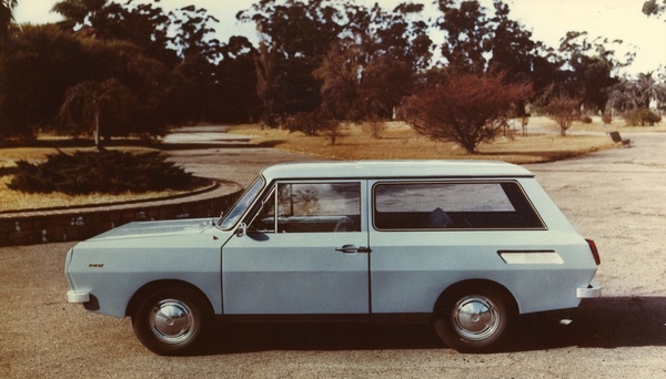 Bild: Historische Aufnahme von der Seite eines NSU "Uruguay" P10 (Prototyp 1969)