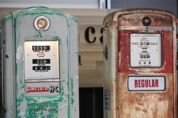 Historische Tanksäulen - Swiss Classic World Luzern 2018