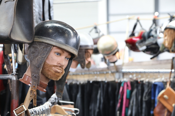 Historischer Rennhelm - Klassikwelt Bodensee 2023