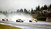 Historisches Foto der Formel1 auf dem Fuji Speedway