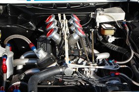 Hochgezüchtet - V6-Motor des Ford Capri RS 2600 im Renntrimm.