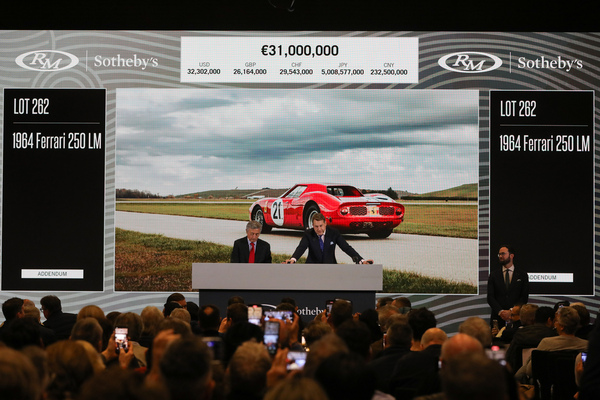 Höhe- und Schlusspunkt: der Ferrari 250 LM – RM Sotheby's-Auktion Paris 2025