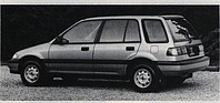 Honda City 1,3-Liter - 75 PS (DIN) 1 Fallstromvergaser (1988)