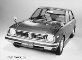 Honda Civic CVCC (1974) - kompakter Fronttiebler (1974)