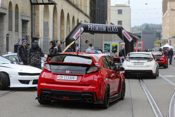Honda Civic Type R (2017) - bei der Einfahrt - Japanese Car Meeting Kemptthal 2025