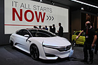 Honda FCV Concept - bis zur Serienreife wird noch einige Ziet vergehen - auf dem Genfer Automobilsalon 2015