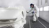 Image: Honda HP-X (1984) - Restoration work - Paintwork