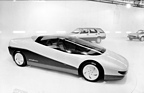 Bild: Honda HP-X (1984) - auf dem Pininfarina-Stand am Turiner Automobilsalon 1984