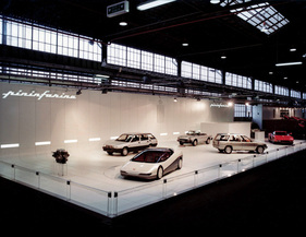 Honda HP-X (1984) - auf dem Pininfarina-Stand am Turiner Automobilsalon 1984