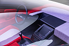 Image: Honda HP-X (1984) - the freshly restored concept car - view of the center console