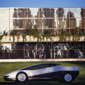 Honda HP-X (1984) - die fertige Studie, präsentiert bei Pininfarina