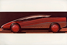 Image: Honda HP-X (1984) - the final drawings by Pininfarina