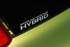 Bild: Honda Insight (2000) - deutlicher Hinweis auf die Hybridtechnik