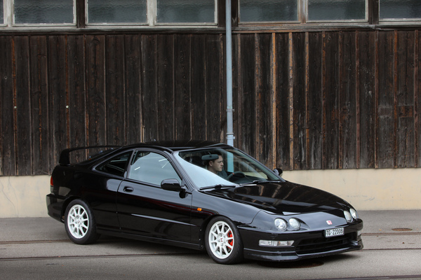 Honda Integra (1999) - in Schwarz - Japanese Car Meeting Kemptthal 2025