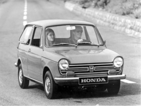 Honda N 600 (1967) - mit 600 cm3 geht es bereits flott voran