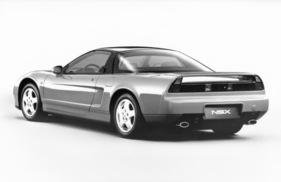 Honda NSX (1991) - elegant integrierter Heckspoiler