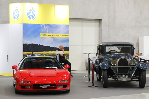 Honda NSX (1991) - next to Bugatti - but the Honda received much more attention - Swiss Classic World Lucerne 2023