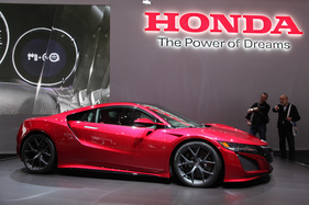 Honda NSX - der Nachfolger der inzwischen 26 Jahre alten Legende - auf dem Genfer Automobilsalon 2015
