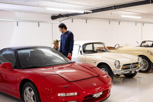 Honda NSX und Honda S800 als Teil der Fahrzeugsammlung - Enter Technikwelt Solothurn
