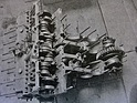 Honda RA 272 (1965) - Motor von unten, Schnittebene Kurbelgehäuse