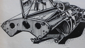 Honda RA 302 (1968) - Heckausprägung, Ankerpunkte für den Motor