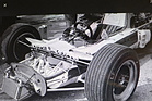 Honda RA 302 (1968) - Pedalraum als Knautschzone..