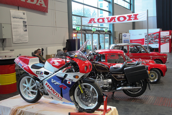 Honda RC30 on the Honda club stand - Bremen Classic Motorshow 2019