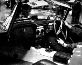 Honda S 500 (1963) - im Cockpit fehlt nichts, was sich Sportfahrer erträumen