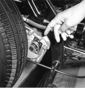 Honda S 500 (1964) - Blick auf den Kettenantrieb - gesehen am Genfer Automobilsalon 1964
