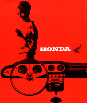 Honda S 600 (1966) - Titelbild einer Verkaufsbroschüre von 1966 (1966)