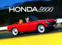 Honda S 600 (1966) - Titelbild einer Verkaufsbroschüre von 1966