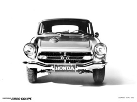 Honda S800 (1966) - Coupé und Cabriolet waren nur 1,4 Meter breit