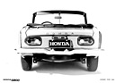 Honda S800 (1966) - Heckansicht des Cabriolets