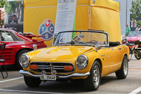 Honda S800 (1968) - Bonsai-Cabriolet aus Japan (3. Youngtimer- und Classictreffen Pratteln am 15. Juli 2018)