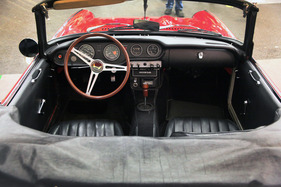 Honda S800 (1968) - Cockpit eines offenen S800 - am OTM Fribourg 2013