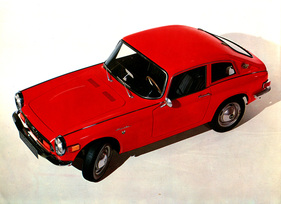 Honda S800 (1969) - als Coupé im Verkaufsprospekt