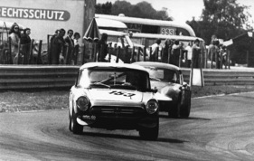 Honda S800 (1969) - am ADAC Rheinruhr-Pokal im Jahr 1972
