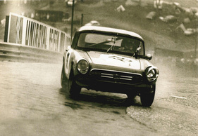 Honda S800 (1969) - beim ADAC 300 km Rennen auf dem Nürburgring im Jahr 1972