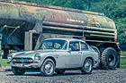 Honda S800 Coupé (1969) - die graue Farbe tarnt den kleinen Sportwagen