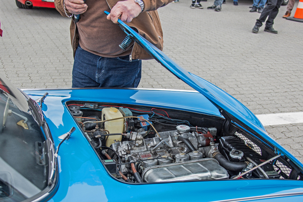 Honda S800 Coupé – Motor – Retro Saisonauftakt 2025