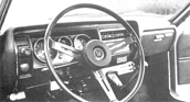 Honda Z (1973) – Armaturenbrett mit Drehzahlmesser