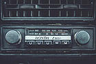 Honda Z600 (1972) - serienmässiges Zweiwellen-Radio